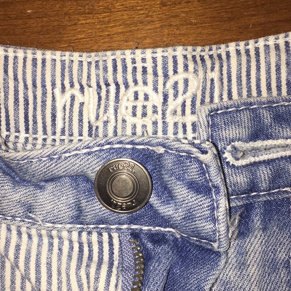 Rue 21 High Waisted Frayed Shorts - Picture 2 of 3